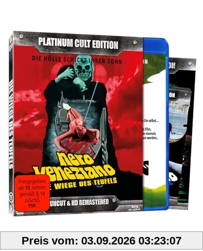 Nero Veneziano - Die Wiege des Teufels - Limited Edition auf 500 Stück - Platinium Cult Collection 53 (Blu-ray+DVD+Bonus-DVD+CD-Soundtrack)