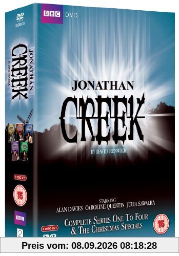 Jonathan Creek - Complete Series 1-4 [9 DVDs] [UK Import]