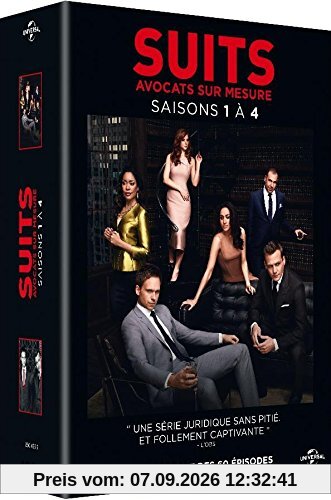 Coffret suits, saisons 1 à 4 [FR Import]