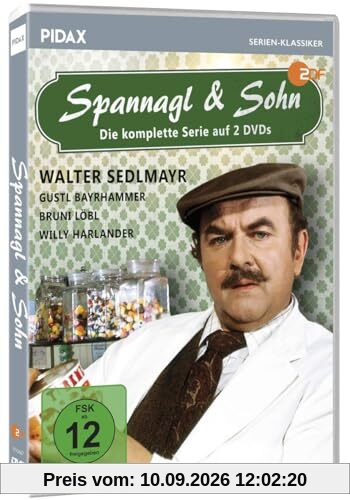 Spannagl & Sohn / Die komplette 13-teilige Kultserie mit Starbesetzung (Pidax Serien-Klassiker) [2 DVDs]
