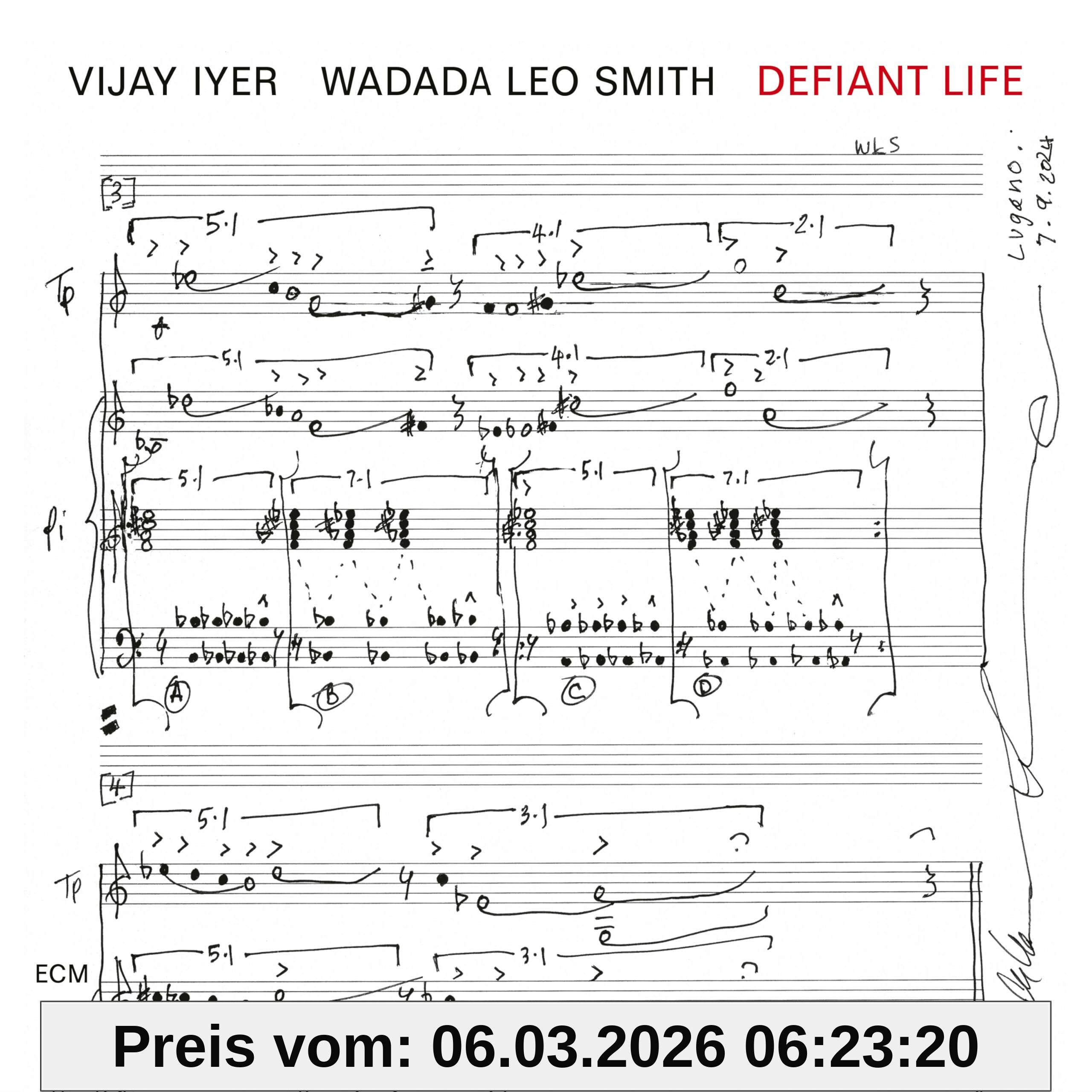 Vijay Iyer Defiant Life