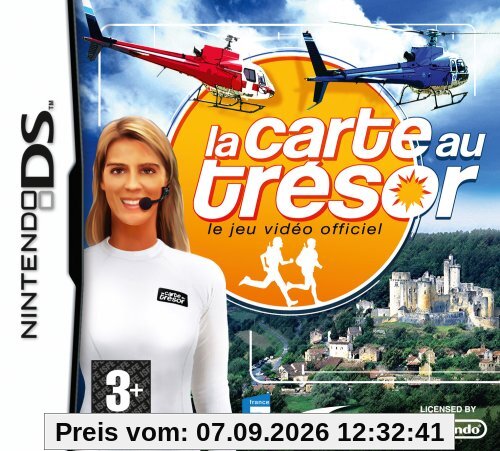 LA CARTE AU TRESOR DS JX TV