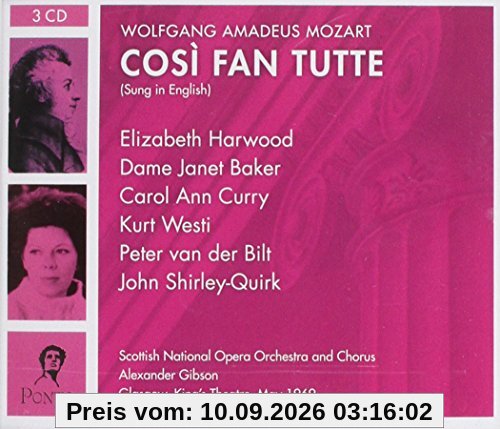Clemenza di Tito, Cosi Fan Tutte (auf en