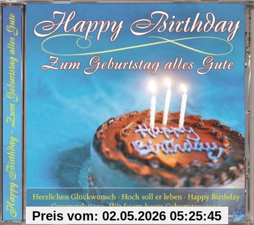 Happy Birthday-Zum Geburtstag Alles Gute