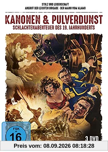 Kanonen & Pulverdunst - Schlachtenabenteuer des 19. Jahrhunderts [3 DVDs]