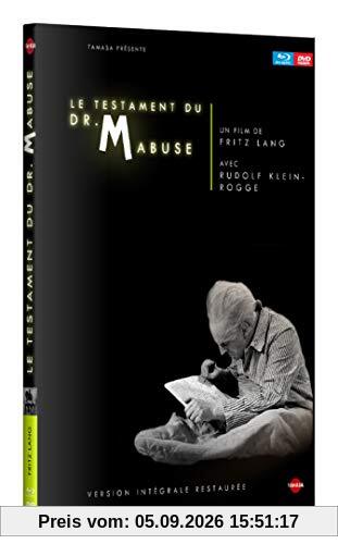 Le testament du dr. mabuse [Blu-ray] [FR Import]