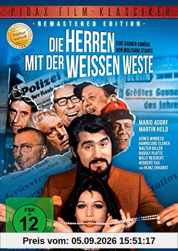 Die Herren mit der weissen Westen (Remastered Edition) - Augezeichneter Kultfilm mit absoluter Starbesetzung in Top-Bildqualität wegen Neuabtastung (Pidax Film-Klassiker)