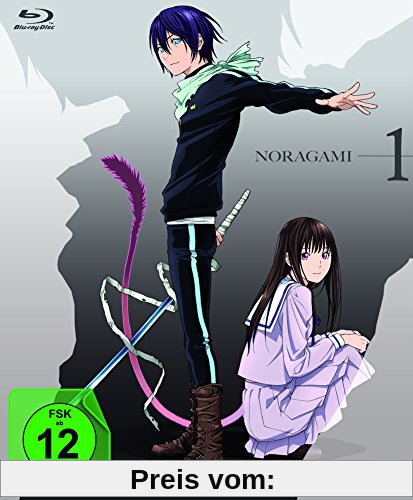 Noragami - Episode 01-06 (Digipack im transparenten Kunststoff Zier-Schuber als Limited Edition mit 5 YEN Münze) [Blu-ra