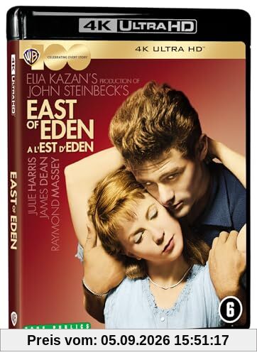 A l'est d'eden 4k ultra hd [Blu-ray] [FR Import]