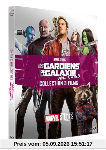 Les gardiens de la galaxie - la trilogie [Blu-ray] [FR Import]