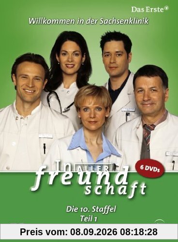 In aller Freundschaft - Die 10. Staffel, Teil 1, 24 Folgen [6 DVDs]