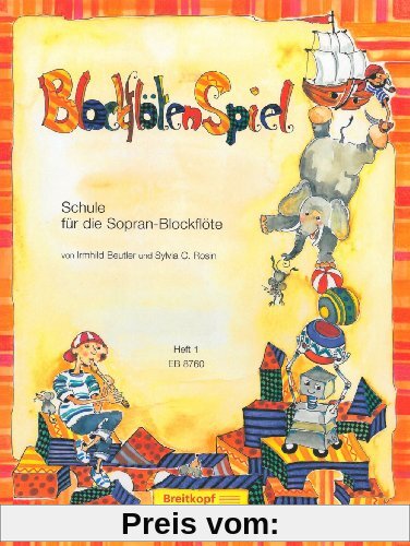 Schule für die Sopran-Blockflöte Heft 1 (EB 8760)
