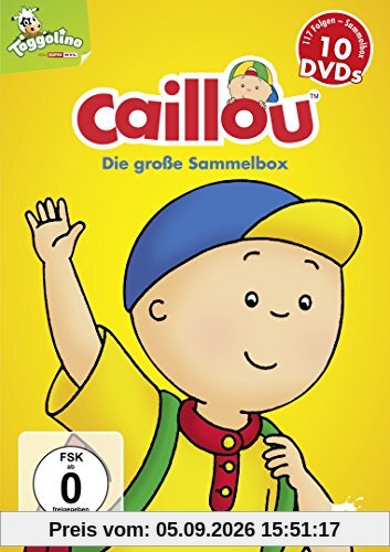 Caillou - Die große Sammelbox [10 DVDs]