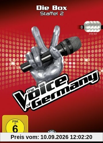 The Voice of Germany, Staffel 2 - Die Box [8 DVDs] [Limited Edition]