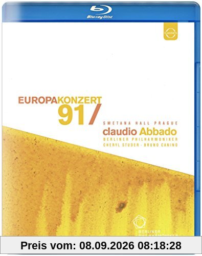 Europakonzert 1991 aus Prag (Berliner Philharmoniker) [Blu-ray]