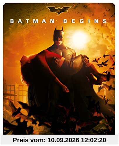 Batman Begins Steelbook Blu-Ray (Limited Steelbook Edition, Media Markt Exklusiv) Regionfree