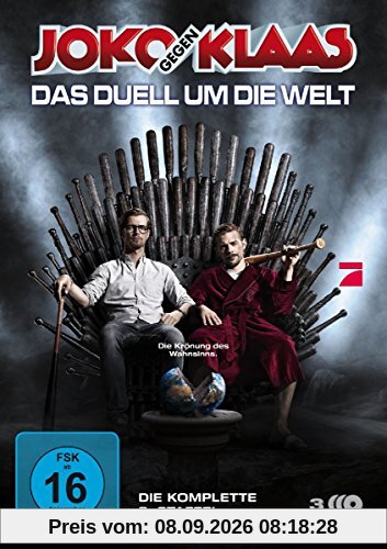 Joko gegen Klaas - Das Duell um die Welt: Die komplette dritte Staffel [4 DVDs]