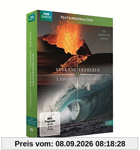 Naturgewalten: Vulkane, Erdbeben, Lawinen & Tsunamis [2 DVDs]