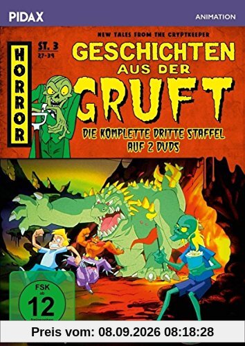 Geschichten aus der Gruft, Staffel 3 (New Tales from the Cryptkeeper) / Weitere 13 Folgen der Grusel-Zeichentrickserie (Pidax Animation) [2 DVDs]
