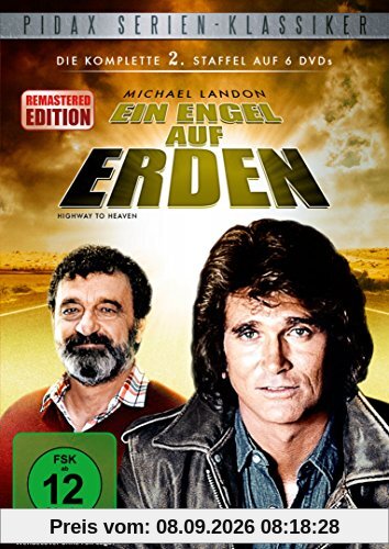 Ein Engel auf Erden, Staffel 2 (Highway To Heaven) - Remastered-Edition / Die komplette 2. Staffel der Kult-Serie mit Michael Landon (Pidax Serien-Klassiker) [6 DVDs]
