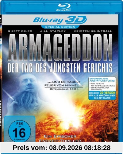 Armageddon - Der Tag des jüngsten Gerichts [3D Blu-ray] [Special Edition]