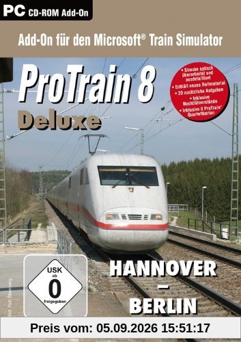 Train Simulator - ProTrain 8 Deluxe: Hannover - Berlin