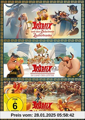 Asterix und die Wikinger / im Land der Götter / und das Geheimnis des Zaubertranks [3 DVDs]