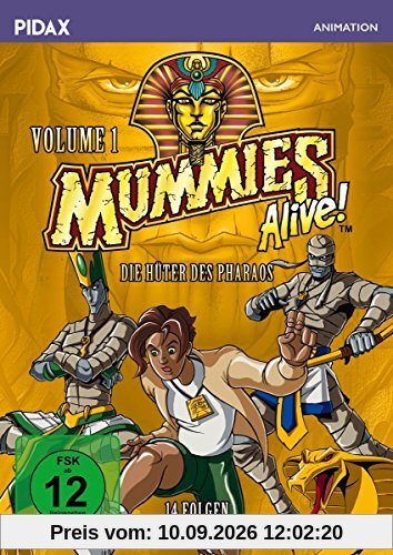 Mummies Alive - Die Hüter des Pharaos, Vol. 1 / 14 Folgen der Kult-Zeichentrickserie (Pidax Animation) [2 DVDs]