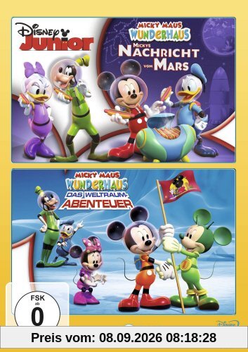 Micky Maus Wunderhaus - Mickys Nachricht vom Mars / Das Weltraum Abenteuer [2 DVDs]
