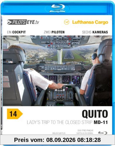 PilotsEYE.tv | QUITO | MD-11F |:| Blu-ray Disc® |:| Lufthansa Cargo | Lady's trip to the closed Strip |