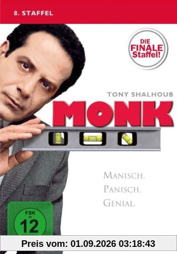 Monk - 8. Staffel: Die finale Staffel! [4 DVDs]