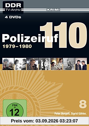Polizeiruf 110 - Box 8: 1979-1980 (DDR TV-Archiv) [4 DVDs]