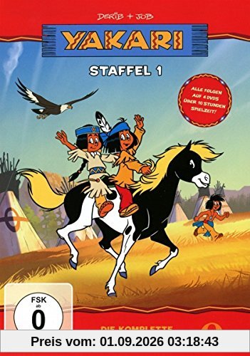 Yakari - DVD Staffelbox - Die komplette erste Staffel zur TV-Serie