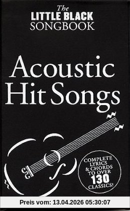The Little Black Book of Songbook of Acoustic Hits