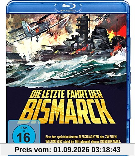 Die letzte Fahrt der Bismarck [Blu-ray]