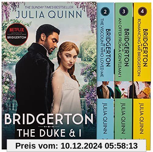 The Bridgerton Collection: Books 1 - 4: Inspiration for the Netflix Original Series Bridgerton (Bridgerton Family)