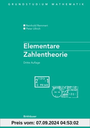 Elementare Zahlentheorie (Grundstudium Mathematik) (German Edition)