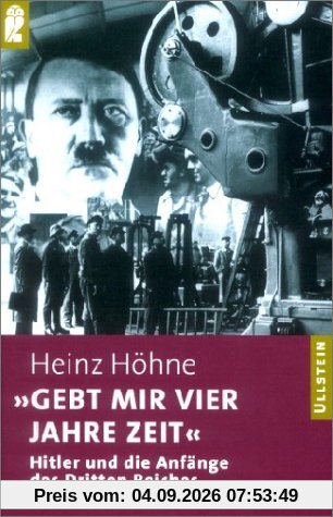 'Gebt mir vier Jahre Zeit'