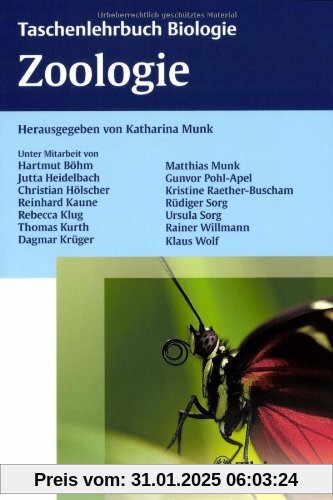 Taschenlehrbuch Biologie: Zoologie