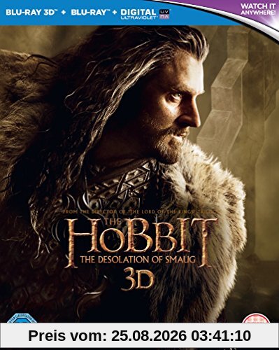 The Hobbit: The Desolation of Smaug [2Blu-Ray]+[2Blu-Ray 3D] (IMPORT) (Keine deutsche Version)