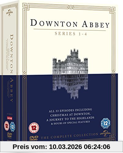 unbekannt Downton Abbey - Seasons 1-4 And Christmas At Downton Abbey (Dvd) [Uk Import]