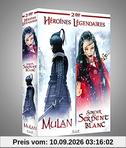 Héroïnes légendaires - coffret 2 films : mulan + le sorcier et le serpent blanc [FR Import]
