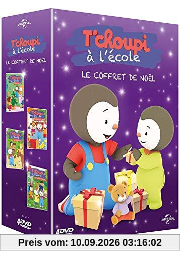 Coffret t'choupi à l'école : le coffret de noël [FR Import]