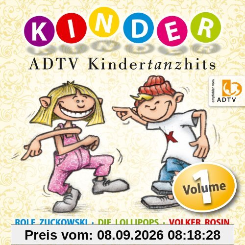 ADTV Kindertanzhits - 20 Kinderlieder zum Tanzen für die Kinderparty und den Kindergeburtstag