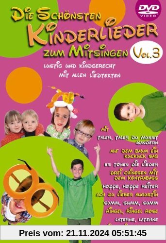 Die schönsten Kinderlieder zum Mitsingen Vol. 3