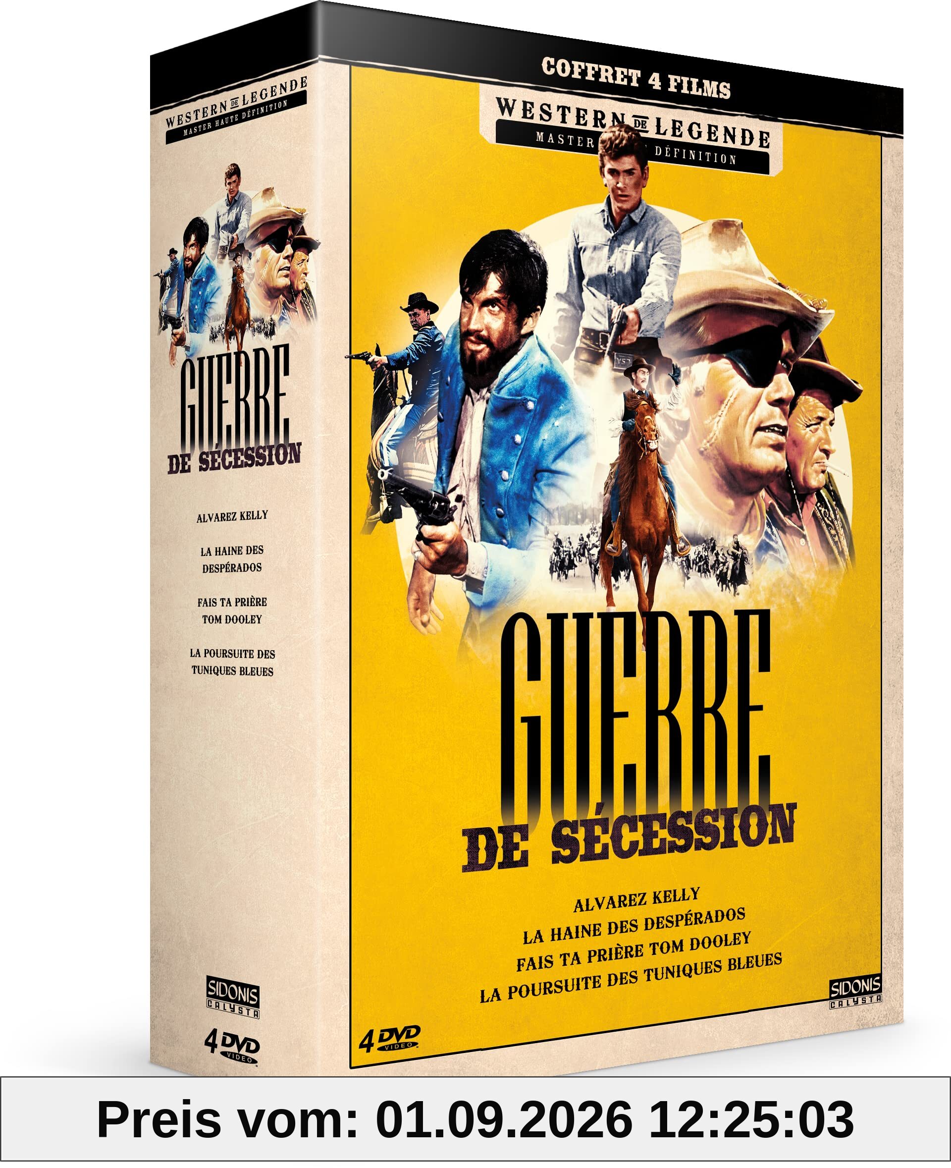 Guerre de sécession - coffret 4 films [FR Import]
