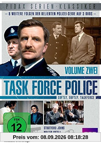 Task Force Police, Vol. 2 (Softly, Softly: Task Force) / Weitere 8 Folgen der legendären Polizeiserie (Pidax Serien-Klassiker) [3 DVDs]