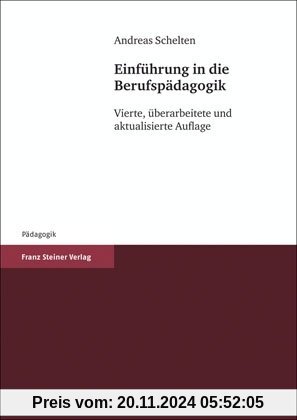 Einführung in die Berufspädagogik