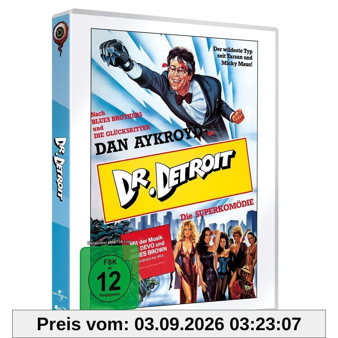 Doctor Detroit - Blu-ray - Scanavo Box - Turbulente Komödie mit „Ghostbusters“- Star Dan Aykroyd in der Hauptrolle von 1983