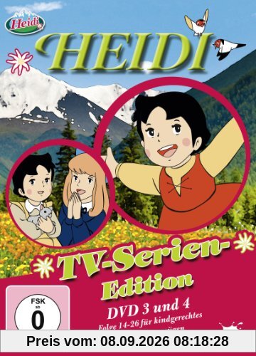 Heidi - TV-Serien-Edition, DVD 3 und 4 (Folge 14-26) [2 DVDs]